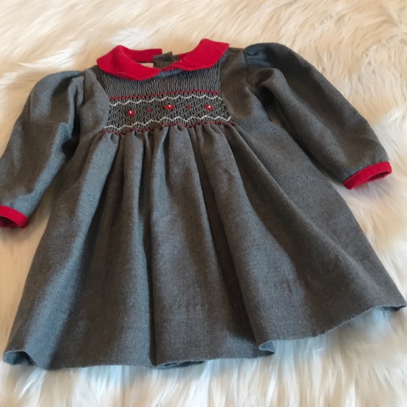 carriage boutique smocked dress